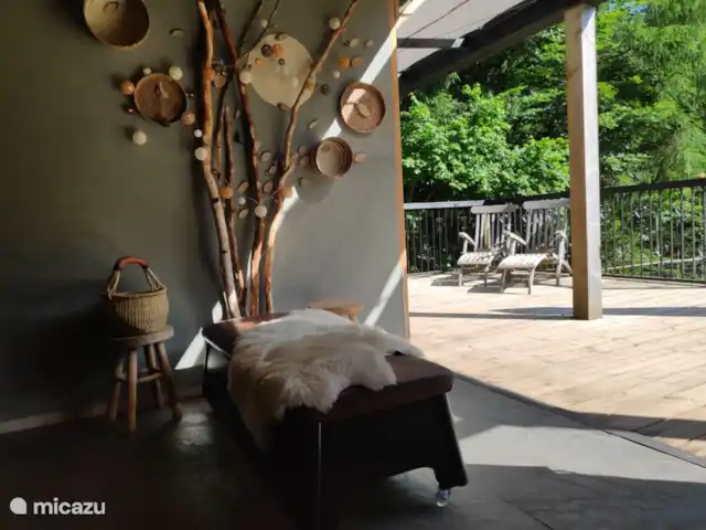 Gîte du Bois II - Maison van Stijn | France, Puy-de-Dôme, Égliseneuve-d'Entraigues - gîte / cottage Terrasse bien-être Maison van Stijn