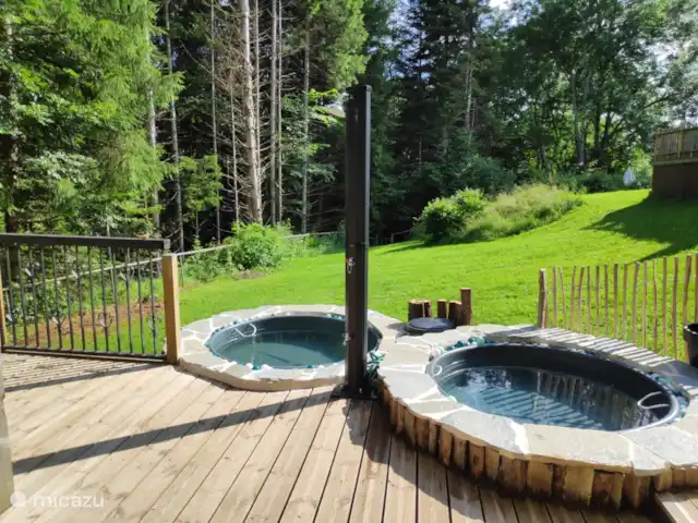Gîte du Bois II - Maison van Stijn | France, Puy-de-Dôme, Égliseneuve-d'Entraigues - gîte / cottage Terrasse bien-être Maison van Stijn