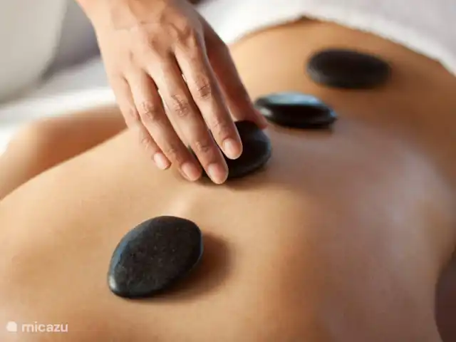 Gîte du Bois I - Maison van Stijn | France, Puy-de-Dôme, Égliseneuve-d'Entraigues - gîte / cottage Massage relaxant ou massage aux pierres chaudes d’une masseuse néerlandaise dans votre propre gîte