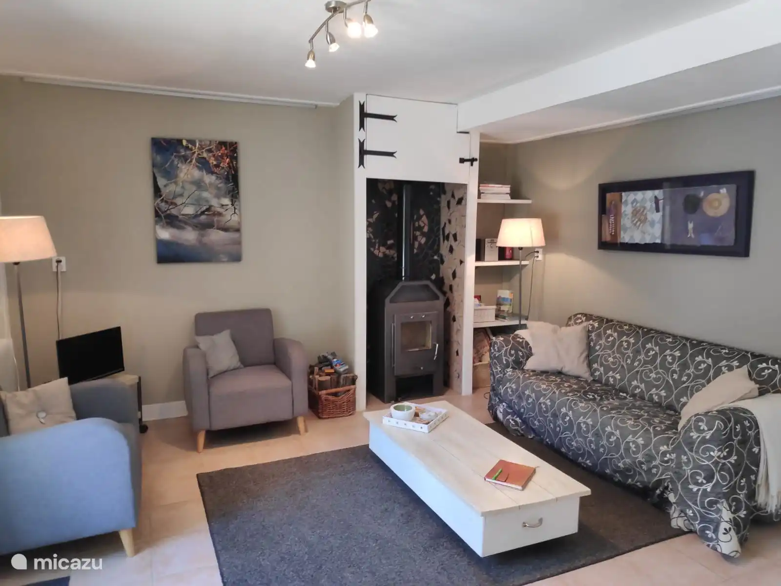 Sitzbereich Gite du Bois I Maison van Stijn