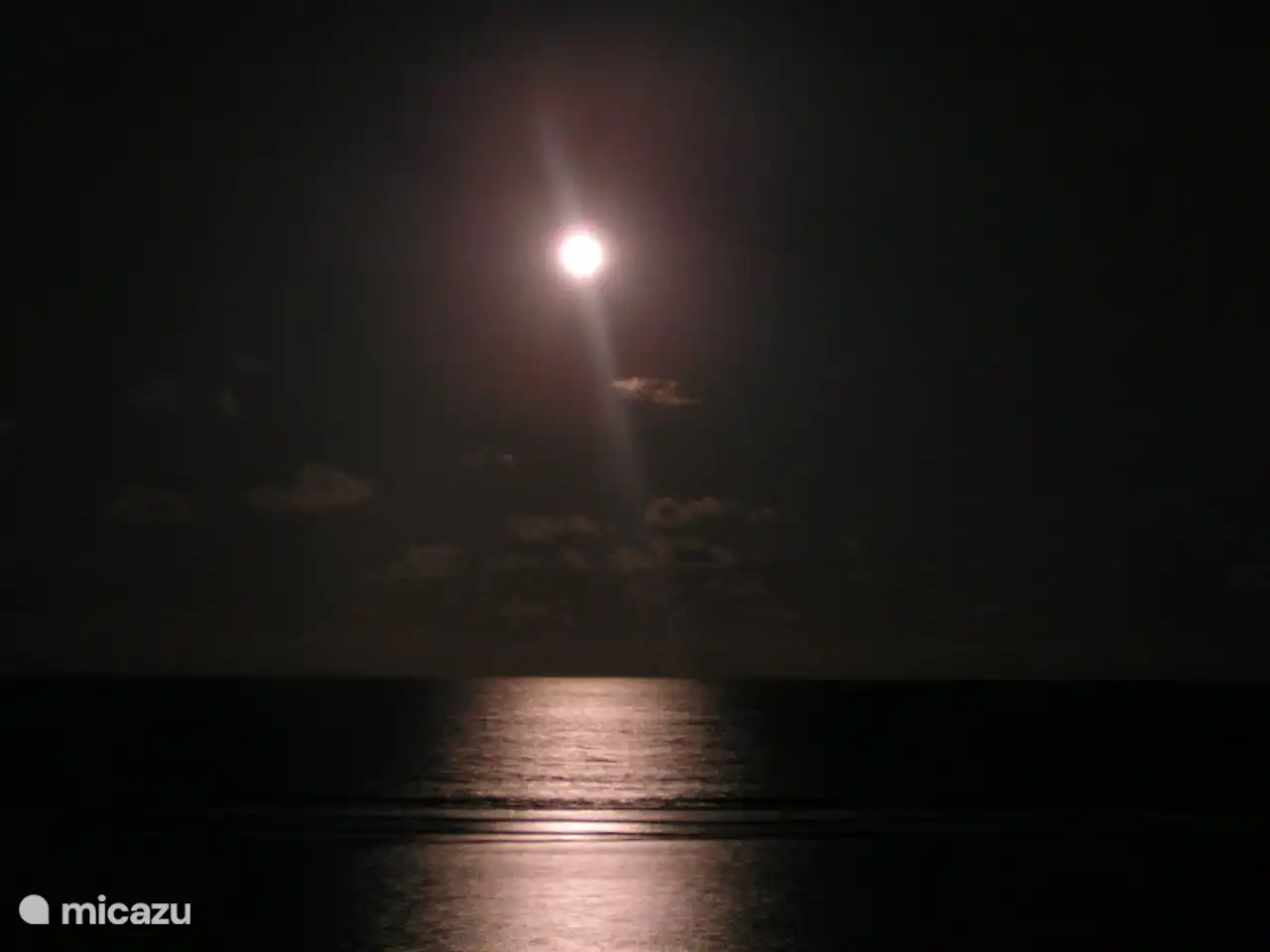 Mondlicht über dem Meer