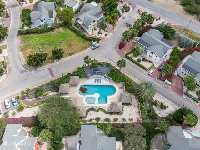 Casa Blou vue mer | Curaçao, Banda Ariba (est), Mambo Beach - maison de vacances Vue de dessus