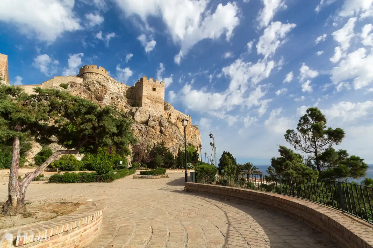 The Moorish castle of Salobreña