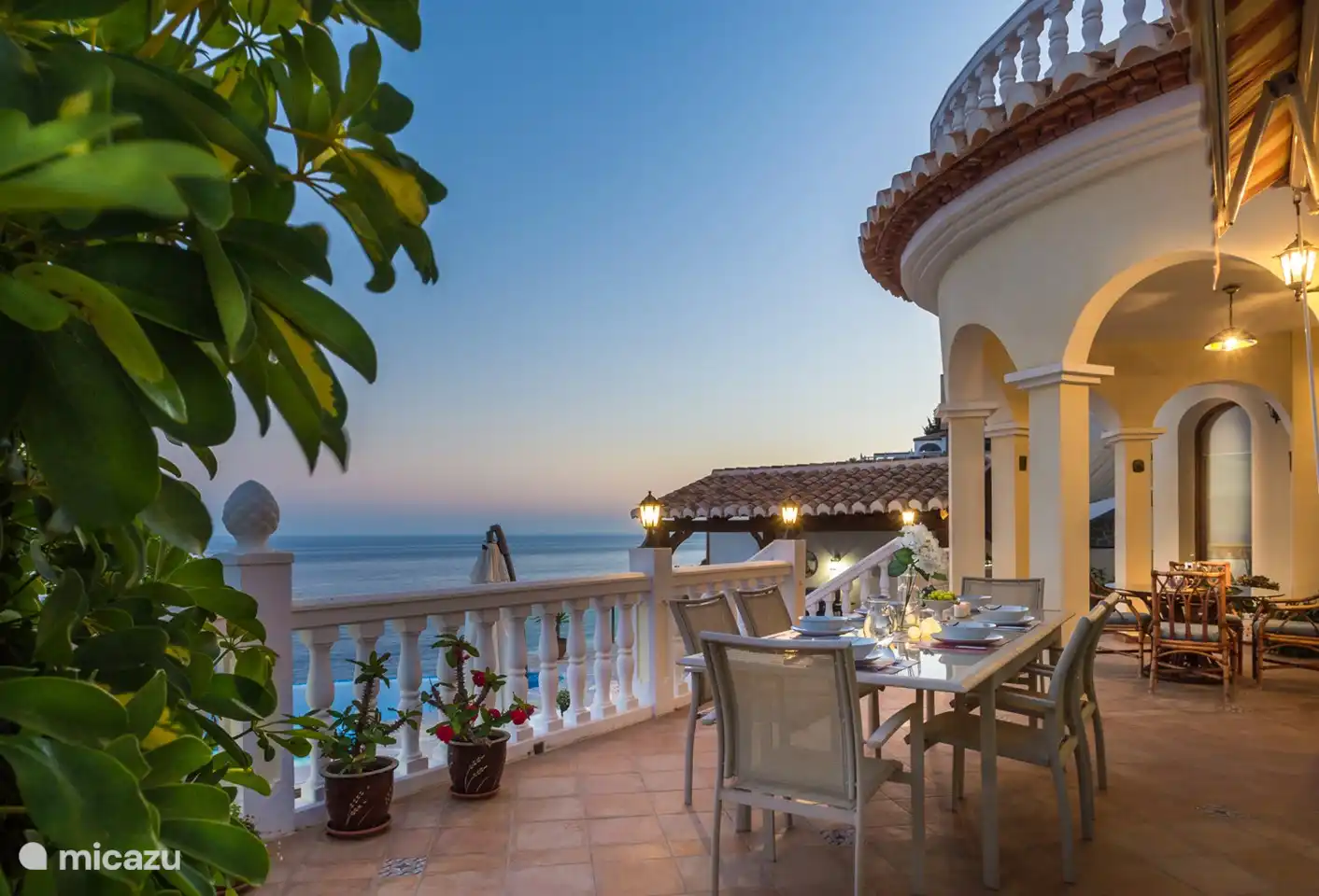 Er zijn diverse gezellige zitjes