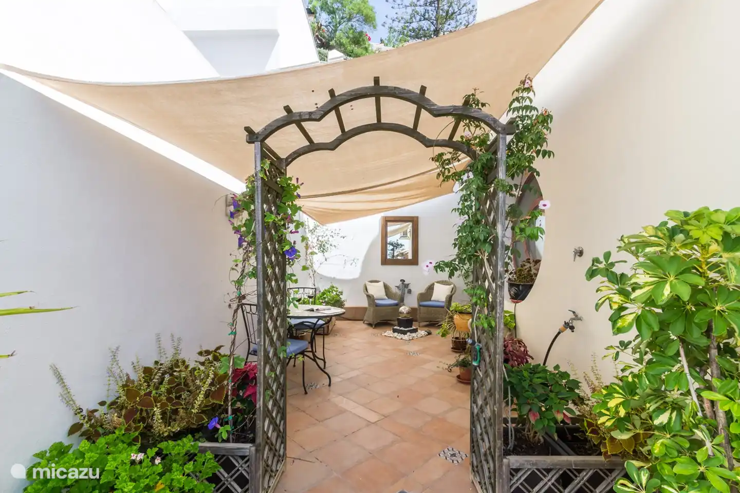 Eén van de gezellige zitjes