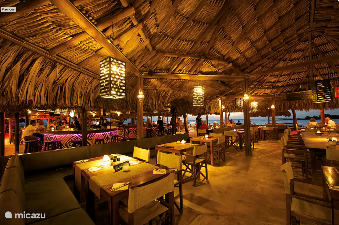 Cozy restaurants are around the corner from your apartment