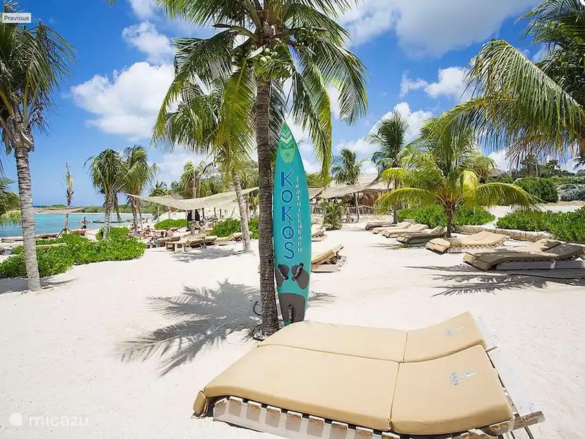 The nicest beaches of Jan Thiel are a few minutes' walk from your apartment. How nice.