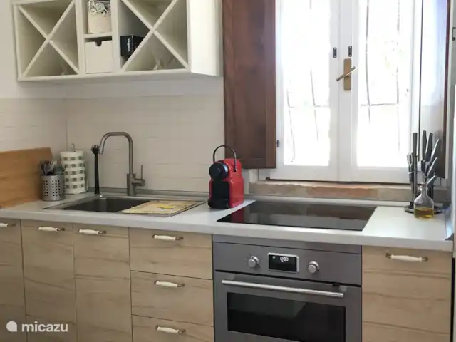 Il Posto Perfetto-appartement Monti huren in Italië, Marche, Santa Maria Nuova - appartement erg handig deze eigen keuken met alle toebehoren in appartement Monti. Boodschappen haal je in Santa Maria Nuova (1,5 km van Il Posto Perfetto)