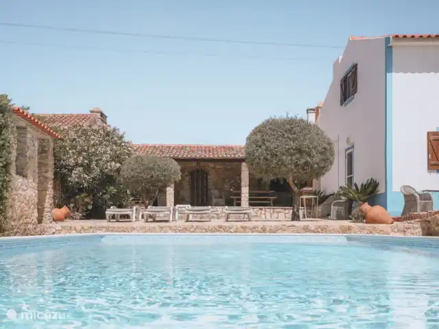 Quinta Charlotte | Portugal, Costa de Prata, Boa Vista - villa L'espace terrasse vu de la piscine.