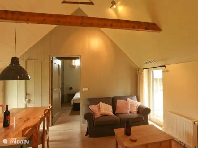 Location de Vacances Pays-Bas, Drenthe, Dwingeloo, maison de vacances - Maison d'hôtes Lheederhof Lodge 3 salon pavillon 3