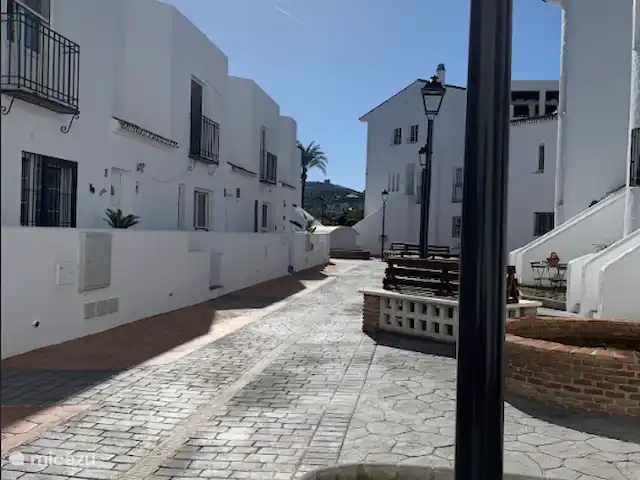 Location de Vacances Espagne, Costa del Sol, Mijas Golf, appartement - Maison Hoyo 16 Jardin qui donne accès à l’appartement.
