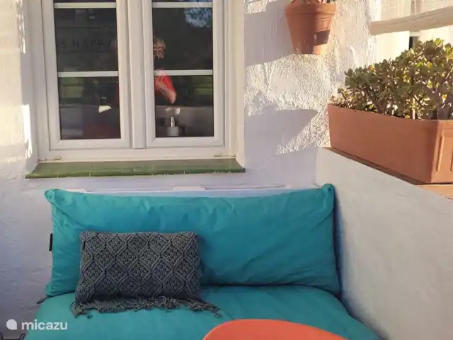 Location de Vacances Espagne, Costa del Sol, Mijas Golf, appartement - Maison Hoyo 16 Joli canapé avec de jolis coussins