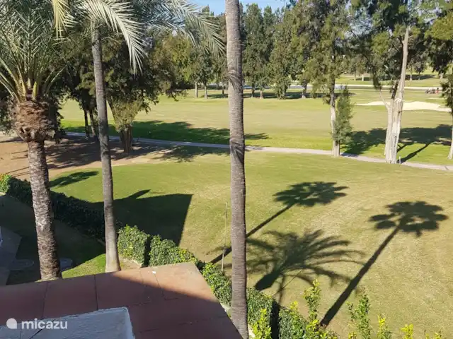 Location de Vacances Espagne, Costa del Sol, Mijas Golf, appartement - Maison Hoyo 16 Vue de la terrasse à gauche