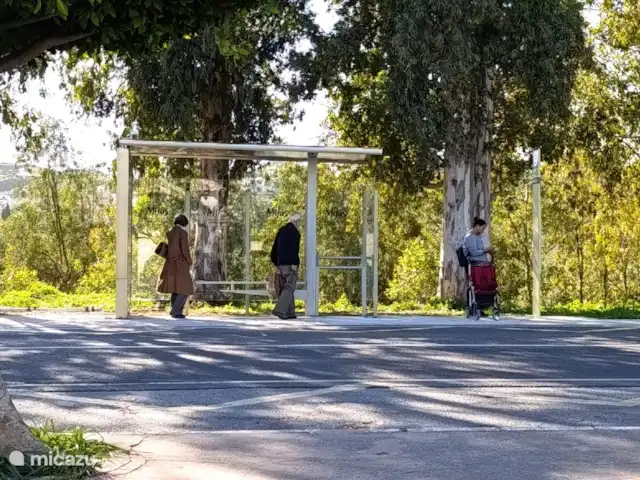 Location de Vacances Espagne, Costa del Sol, Mijas Golf, appartement - Maison Hoyo 16 Arrêt de bus pour le bus vers Fuengirola M-223