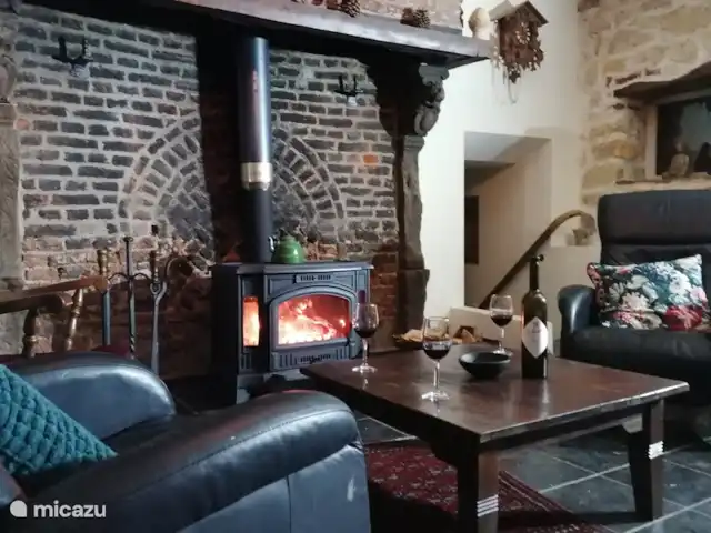 Hof Caerdebeeck - Le jardin des cerisiers | Pays-Bas, Limbourg, Escalade - maison de vacances avec poêle à bois...