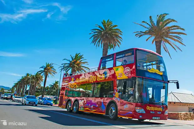 Le bus HoponHopoff avec embarquement à Hout Bay, différents parcours possibles.