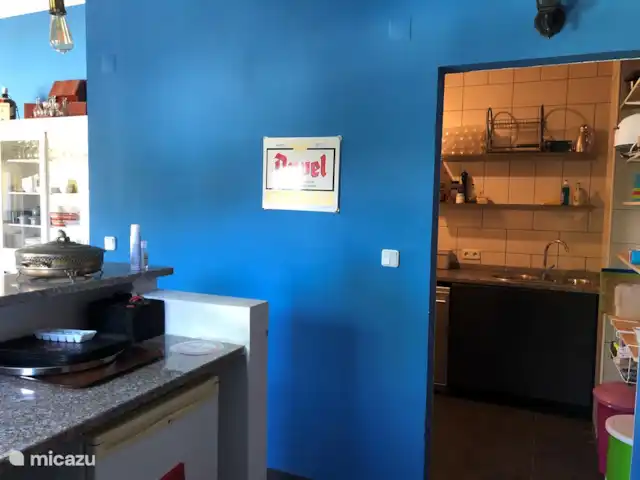 A Casa Amarela | Portugal, Coimbra, Pinheiro de Coja - maison de vacances Cuisine au bar/salle de réunion