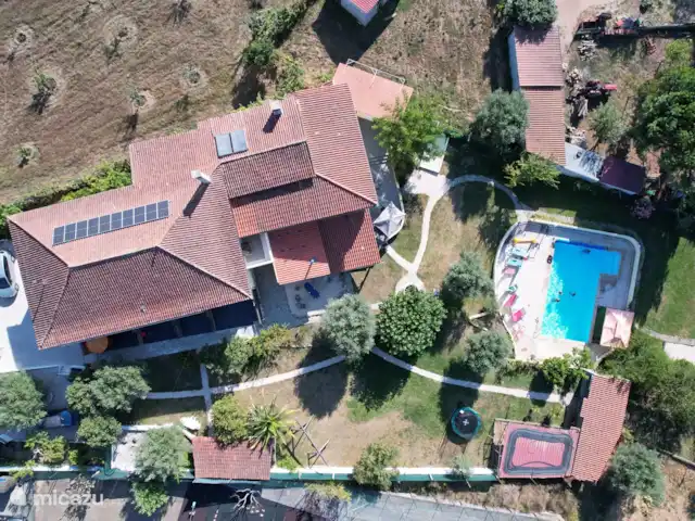 A Casa Amarela | Portugal, Coimbra, Pinheiro de Coja - maison de vacances Vue de dessus