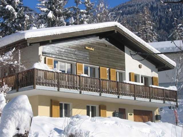 Wintersport, Zwitserland, Wallis, Fiesch, chalet Chalet Mistelhof Benedenwoning 4per