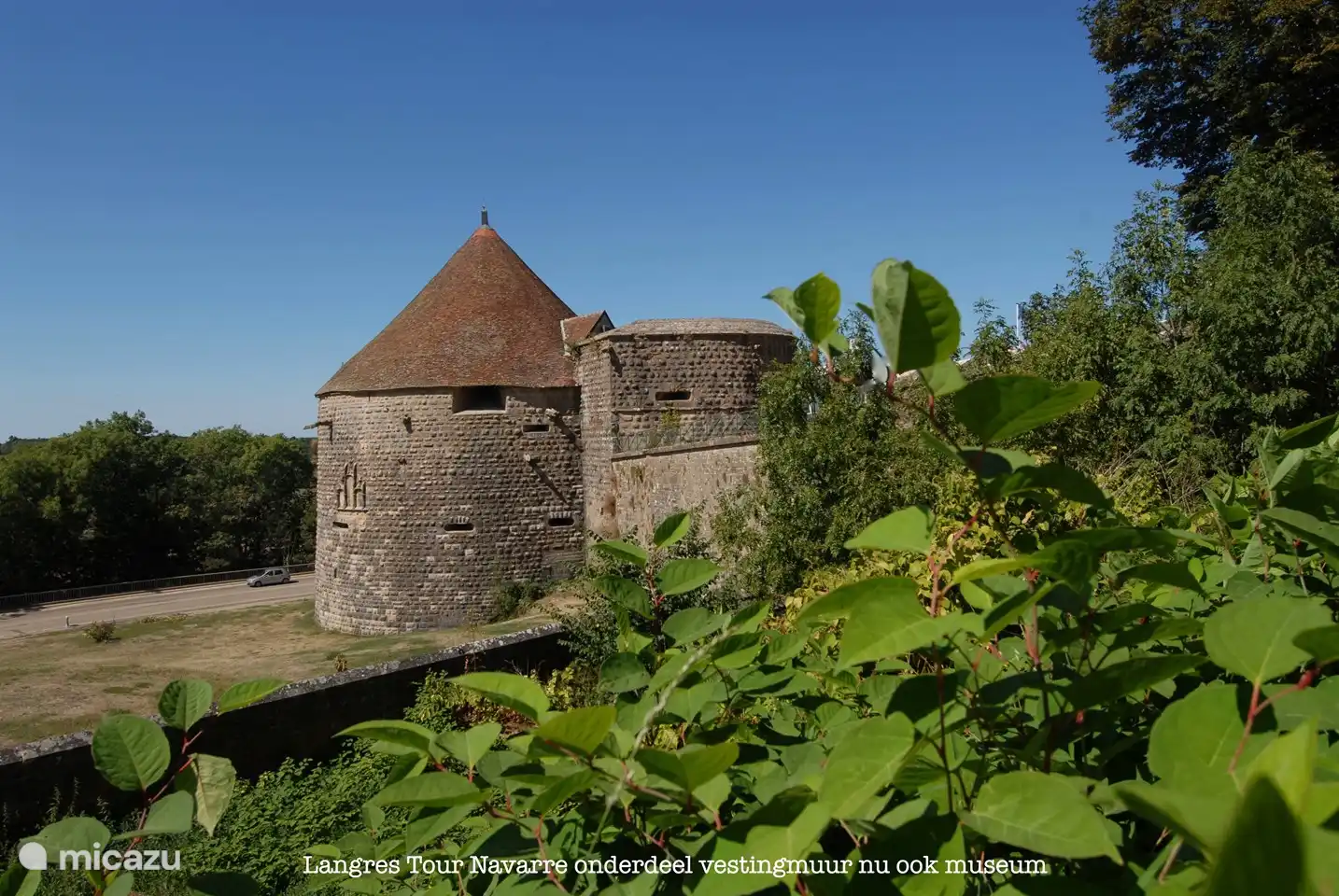 Langres Tour Navarre, part of the
fortress wall, also a nice museum