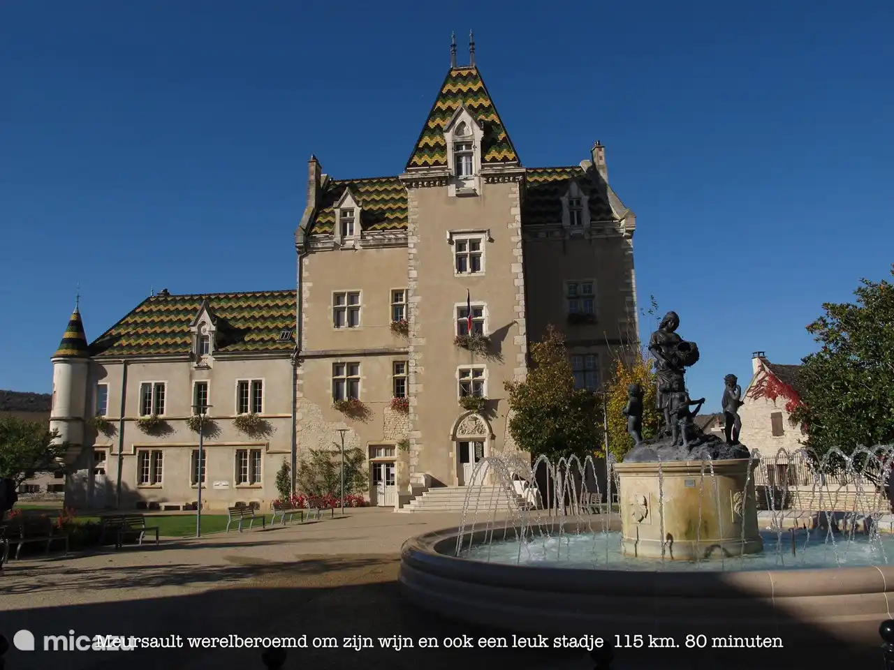 Meursault, world famous for its wine