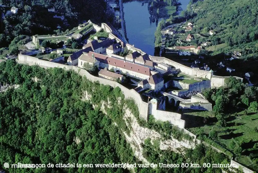 Besan&#231;on, the citadel is a UNESCO World Heritage Site