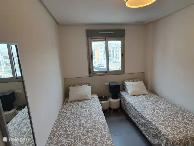 Residencial Green Hills | Espagne, Costa Blanca, Orihuela Costa - appartement Chambre d'amis 1 : les lits peuvent également être rapprochés.