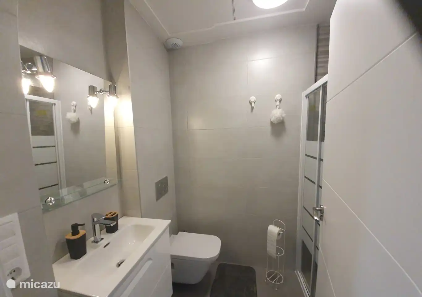 Deuxième salle de bain pour les invités.