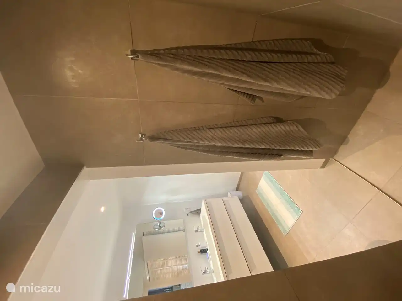 Photo from the walk-in shower