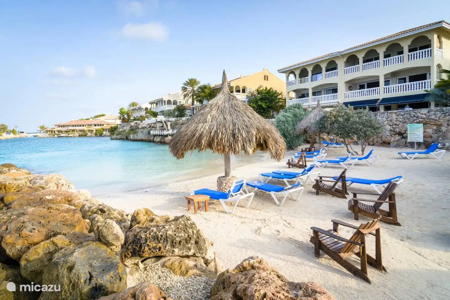 Private beach for use of Ocean Resort guests only