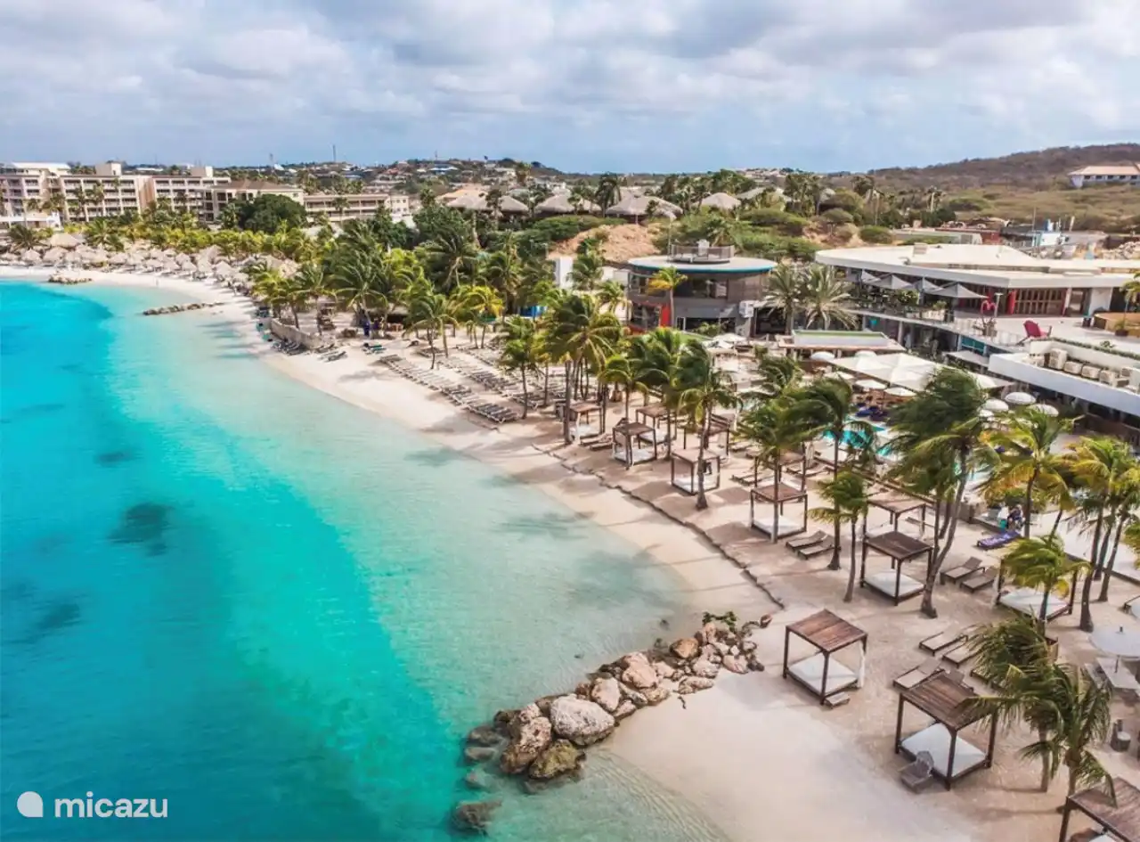 Mambo Beach 5 minutes walking distance