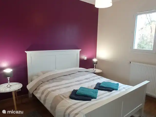 La Masquénada moderne et confort | France, Dordogne, Cublac - maison de vacances Deuxième chambre avec lit double