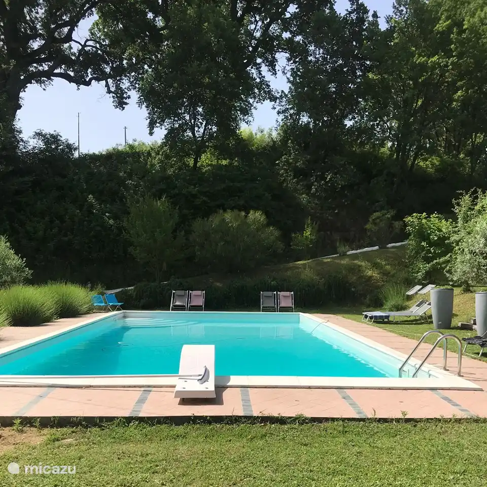 ... rafraîchissez-vous dans la piscine