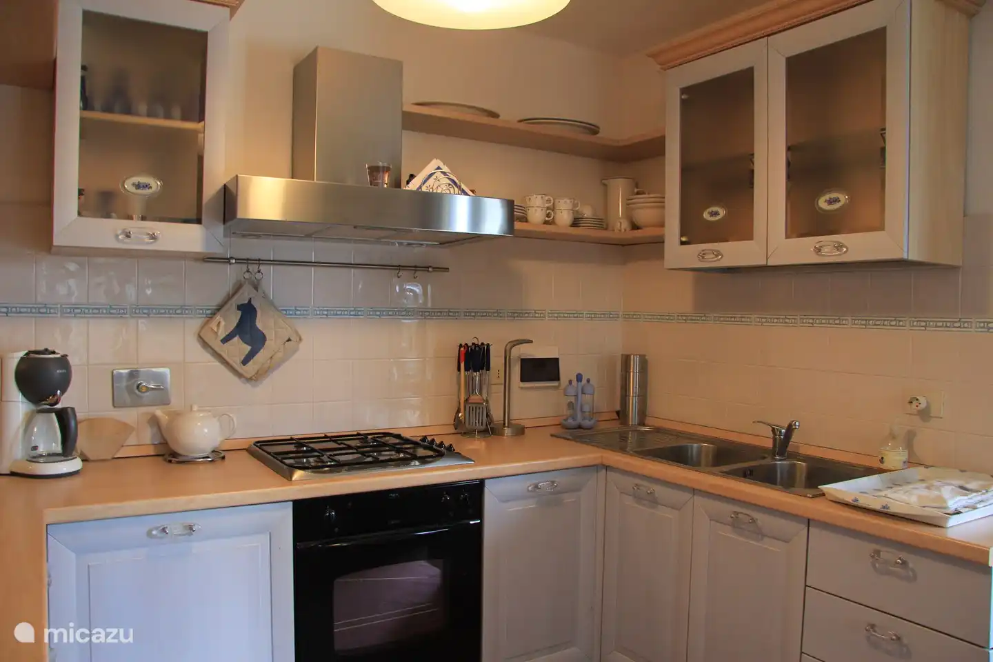 Küche im zweiten Untergeschoss