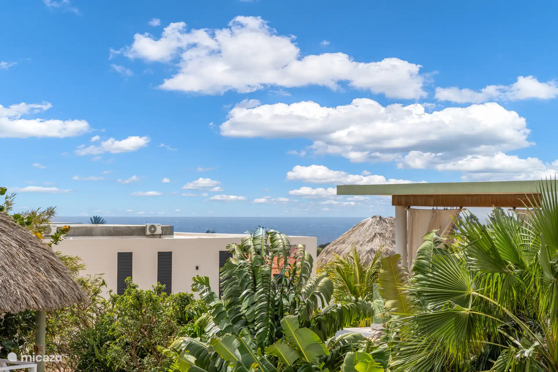 Vue panoramique depuis la palapa.