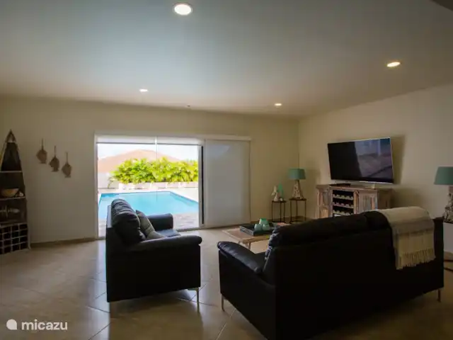 Villa Kas Solo | Curaçao, Banda Ariba (est), Vista Royal - villa Salle de détente et TV