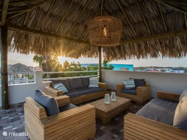Villa Kas Solo | Curaçao, Banda Ariba (est), Vista Royal - villa Palapa Breezy sur le toit de l'appartement séparé / chambre 4.