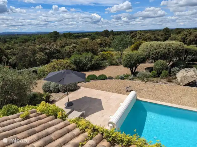 Location de Vacances France, Vaucluse, Saumane-de-Vaucluse, villa - Villa113 Domaine les Demeures du Luc vue sur le Luberon
