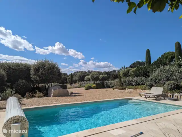 Location de Vacances France, Vaucluse, Saumane-de-Vaucluse, villa - Villa113 Domaine les Demeures du Luc Vue depuis la terrasse