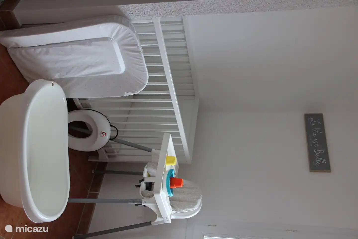 Babyausstattung Schlafzimmer 3 im Obergeschoss