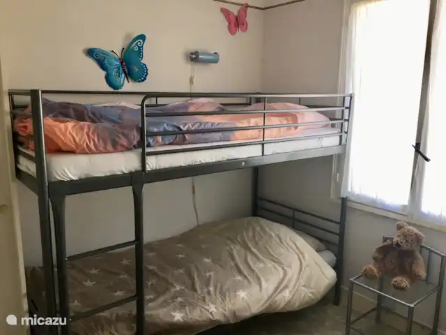 vakantiehuis huren in Frankrijk, Charente-Maritime, Le Bois-Plage-en-Ré – Vakantiehuis Rhétaise, Ile de Ré Kinderkamer met stapelbed