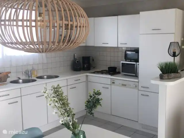 vakantiehuis huren in Frankrijk, Charente-Maritime, Le Bois-Plage-en-Ré – Vakantiehuis Rhétaise, Ile de Ré Keuken met afwasmachine