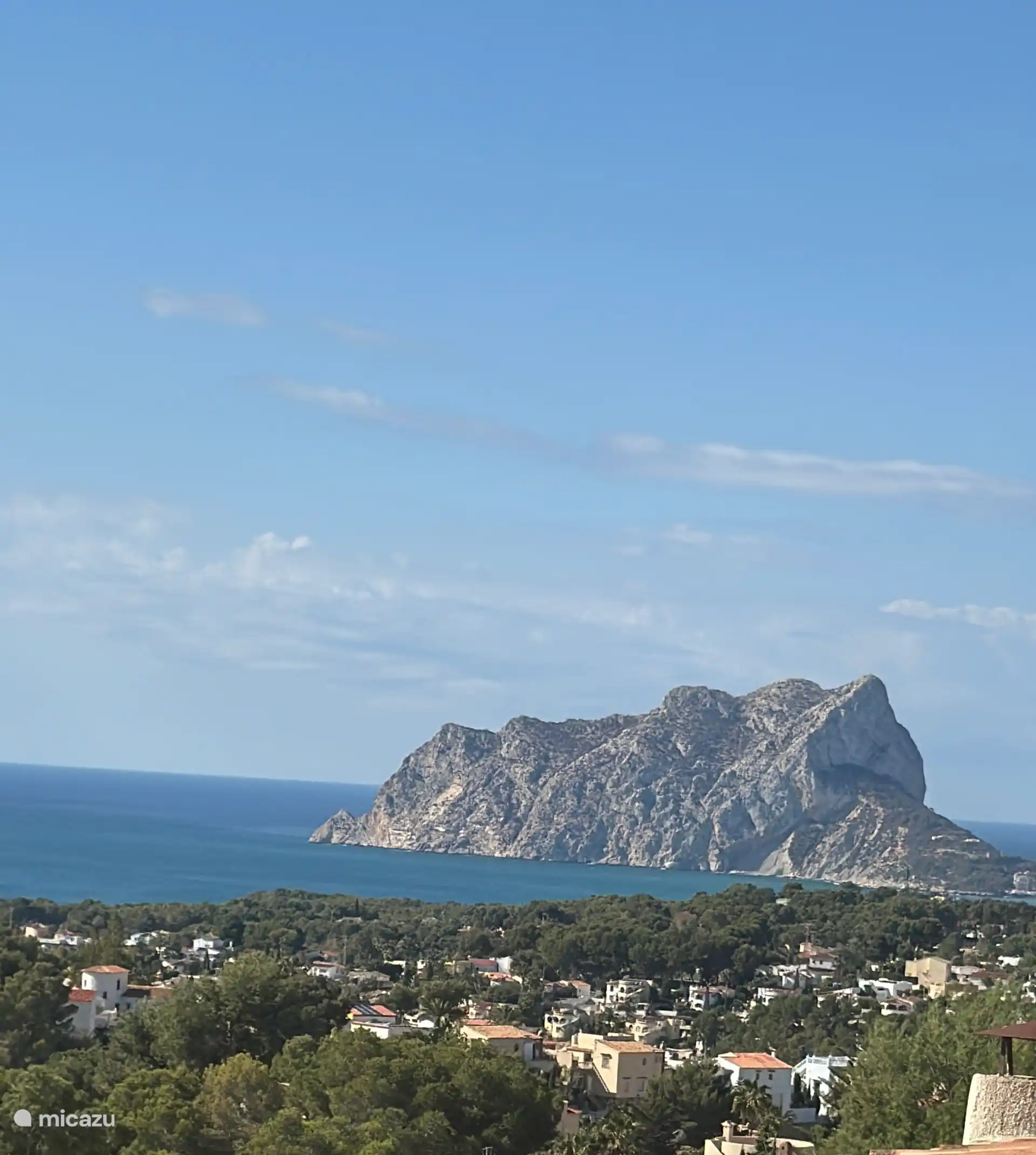 Uitzicht vanuit huis
