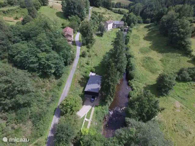 Villa Combade huren in Frankrijk, Haute-Vienne, Masléon - villa Een bovenaanzicht van het domeintje waar u zich thuis zult voelen.