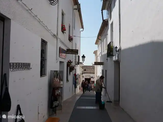 Villa Sentosa huren in Spanje, Costa Blanca, Altea - villa Pittoresk straatje in Altea dichtbij de kerk en met veel restaurantjes.