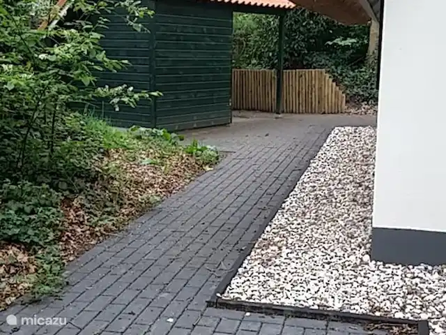 Location de Vacances Pays-Bas, Overijssel, IJhorst, maison de vacances - Les Montagnes Blanches Derrière la maison.