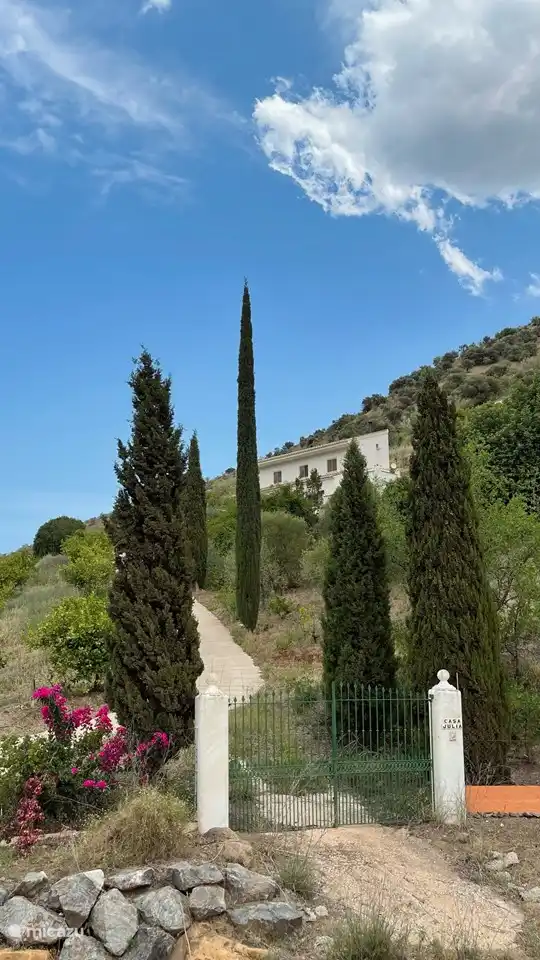 Die Zufahrt zum Haus