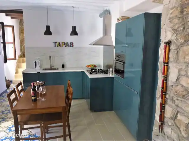 Maison de vacances Molino Mairena | Espagne, Andalousie, Montefrio - maison de vacances Casa Los Molinos, cuisine ouverte entièrement équipée