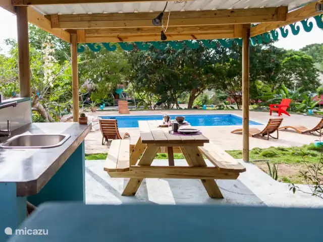 Mariachi huren in Curaçao, Curacao-Midden, Sint Michiel - blokhut / lodge Gedeelde keuken