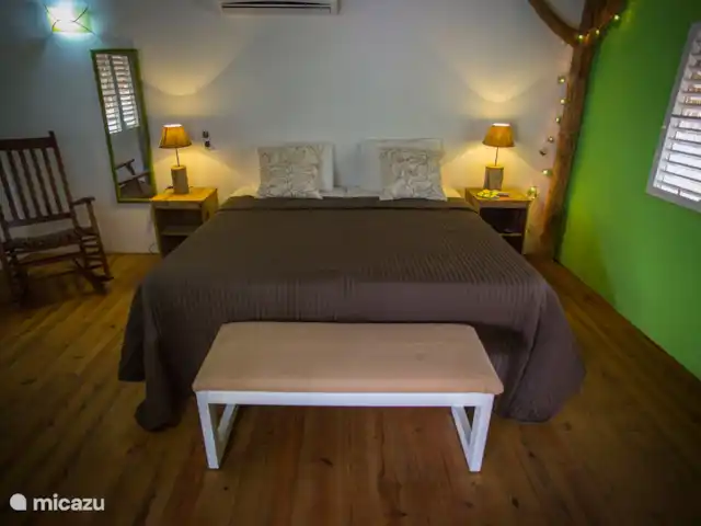 Ara | Curaçao, Curaçao-Centre, Sint Michiel - cabane en bois / lodge Chambre à coucher